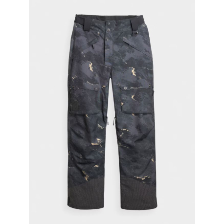 Pánské lyžařské kalhoty 4F-TROUSERS FNK-WAW24TFTRM619-90A-MULTICOLOUR ALLOVER