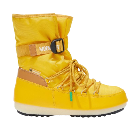 Dámské kotníkové zimní boty MOON BOOT-LOOP NYLON, 003 yellow