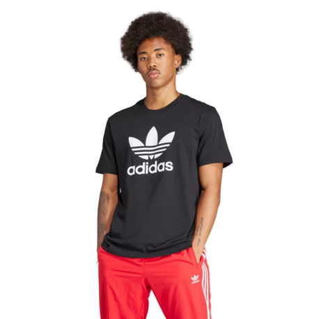 Pánské triko s krátkým rukávem ADIDAS-Trefoil t-shirt-Black