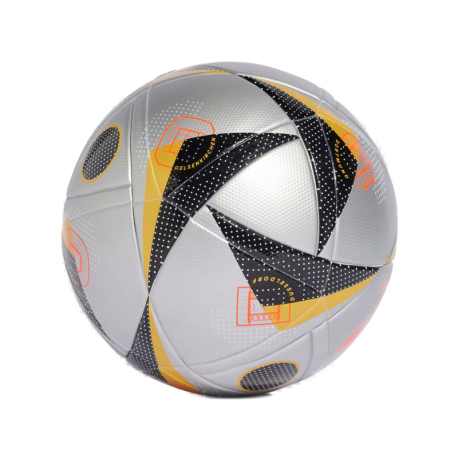 Fotbalový míč ADIDAS-EURO24 LGE F        SILVMT/GOLDMT/BLACK/