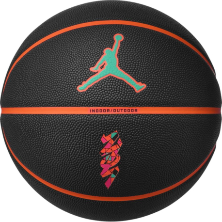 Basketbalový míč NIKE-JORDAN ZION A-COURT 07 BK/CO/CE