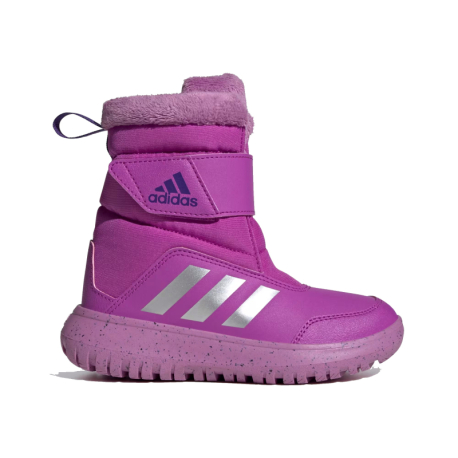 Dívčí vysoké zimní boty ADIDAS-Winterplay purple burst/silver metalic/preloved purple