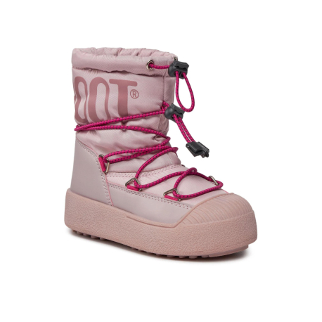 Dívčí kotníkové zimní boty MOON BOOT-JTRACK POLAR, 005 pink