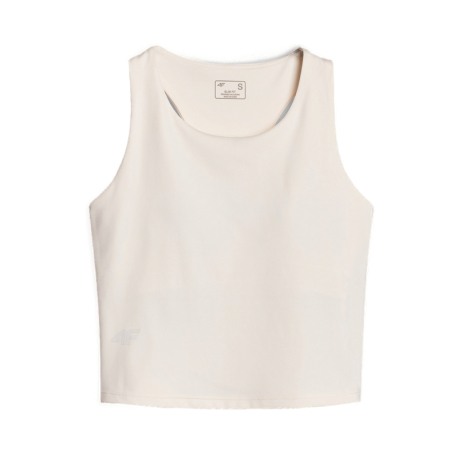 Dámské tréninkové tílko 4F-SLEEVELESS FNK F430-11S-OFF WHITE