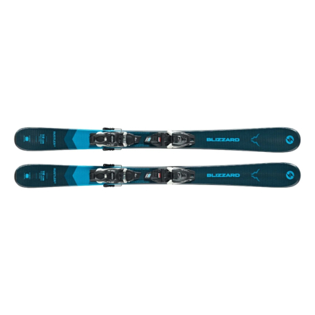 Juniorské lyže na zjazdovku - on piste s viazaním BLIZZARD-Rustler Twin JR + FDT JR 4.5 WB