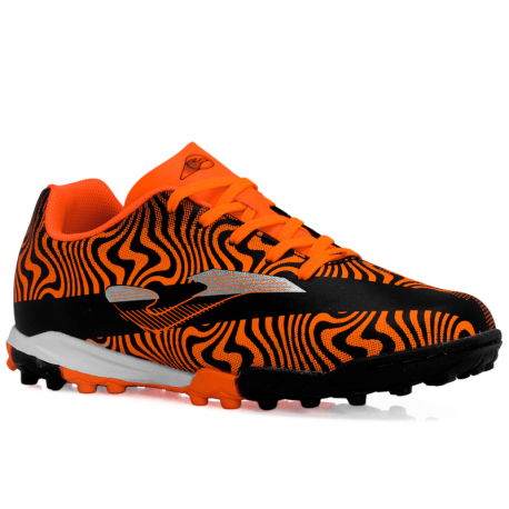 Chlapecké fotbalové kopačky turfy JOMA-Evolution 2501 Jr TF black/orange