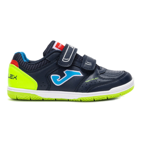 Chlapecké fotbalové kopačky halové JOMA-Top Flex 2533 K IC navy blue/green