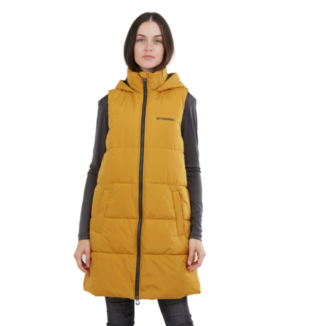 Dámská vesta FUNDANGO-Scarlet Padded Vest-2400-mustard