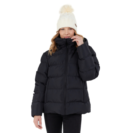 Dámská bunda FUNDANGO-Amber Padded Jacket-892-washed black