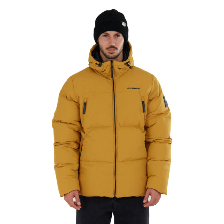 Pánská bunda s kapucí FUNDANGO-Ewan Puffer Jacket-638-kangoo