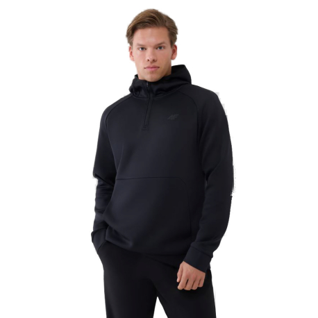 Pánská mikina s kapucí 4F-SWEATSHIRT FNK M457-20S-DEEP BLACK