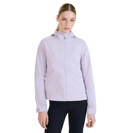 Dámská turistická bunda 4F-SOFTSHELL JACKET F320-52S-LIGHT VIOLET