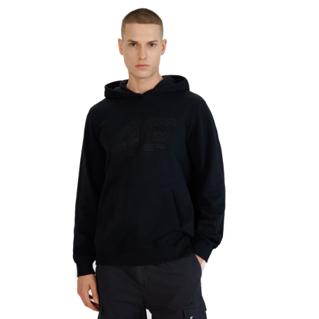 Pánská mikina s kapucí 4F-SWEATSHIRT M1585-20S-DEEP BLACK