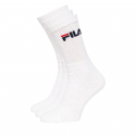 Ponožky FILA-F9505 SOCKS 3-PACK 300-White - 