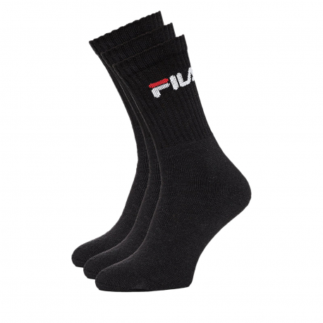 Ponožky FILA-F9505 SOCKS 3-PACK 200-Black